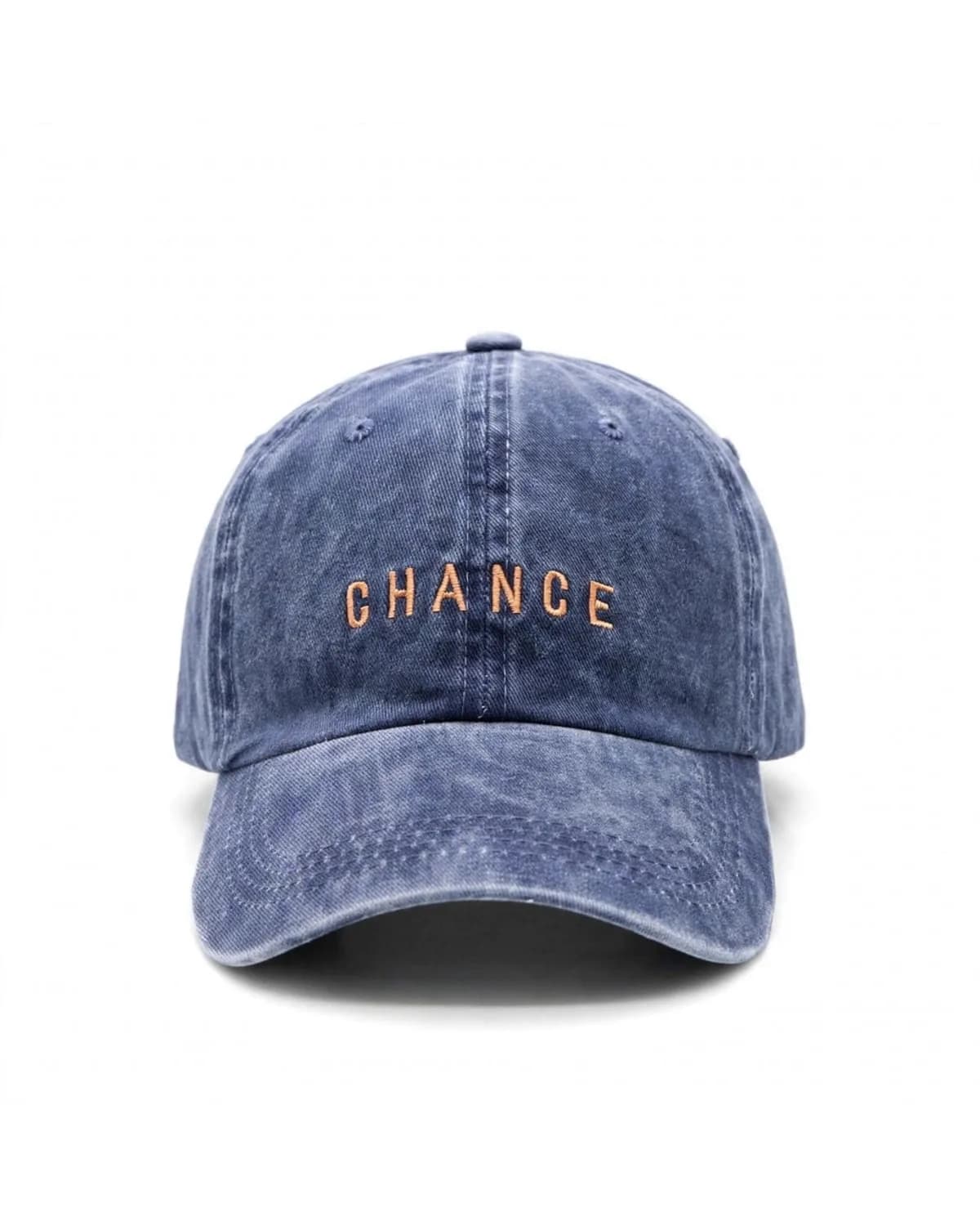 Washed Denim Blue Dad Cap 1