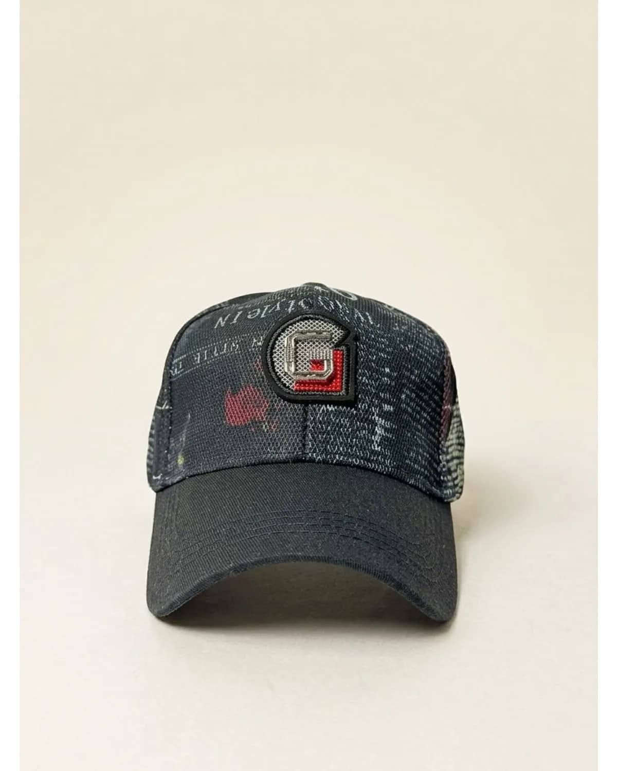 Graphic Print Baseball Cap 1
