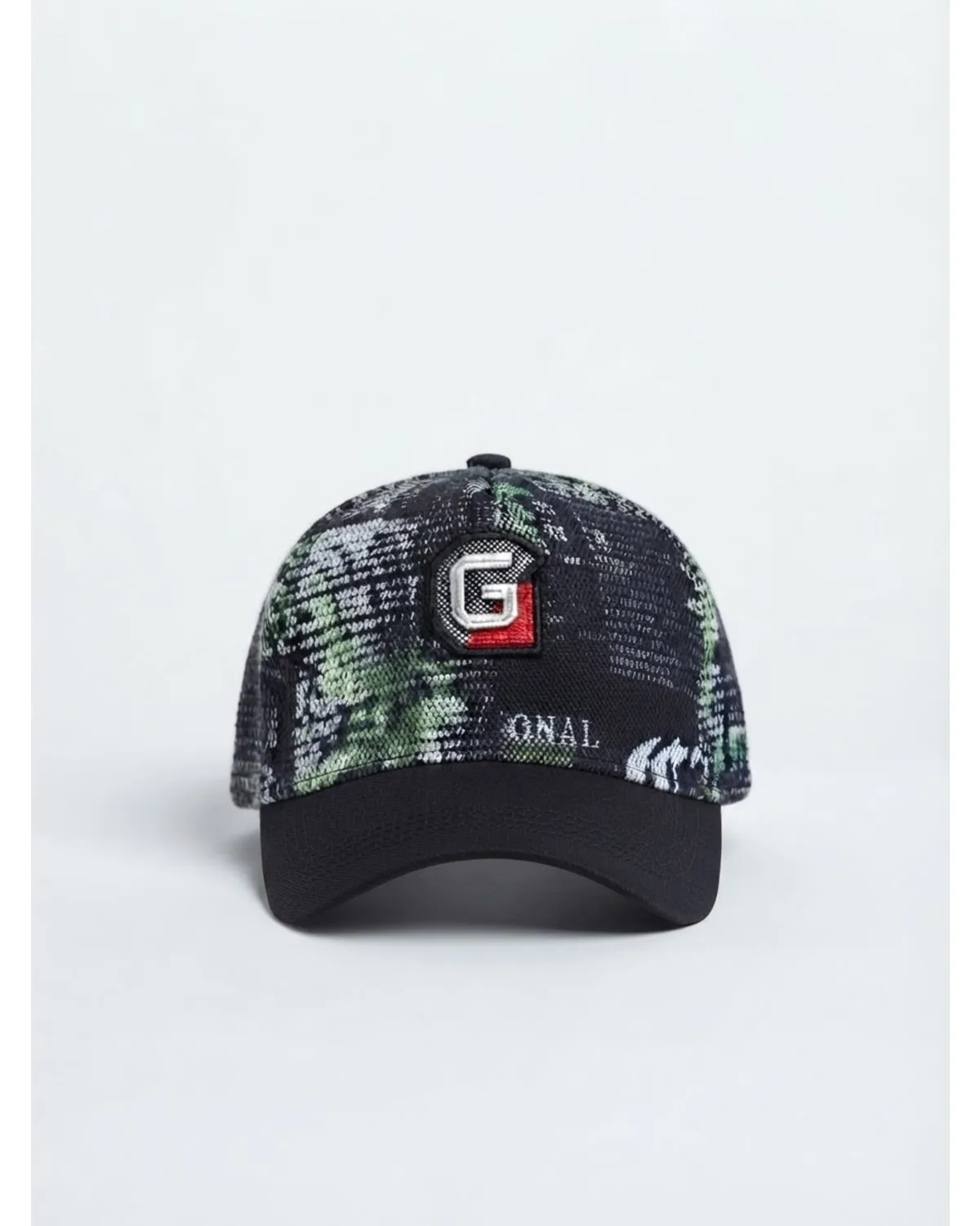 Graphic Typography Baseball Cap 1